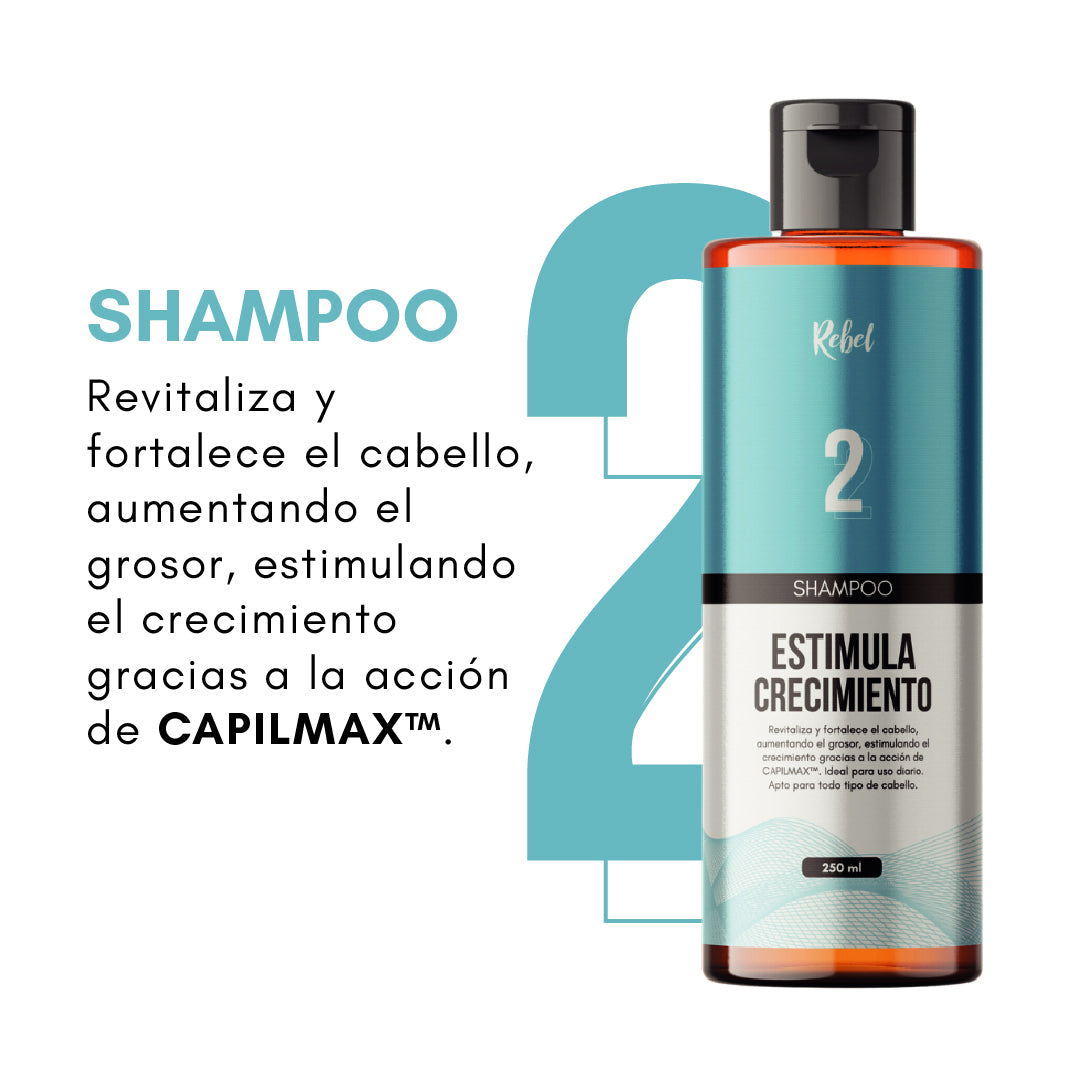 Shampoo Estimula el Crecimiento (Paso 2)